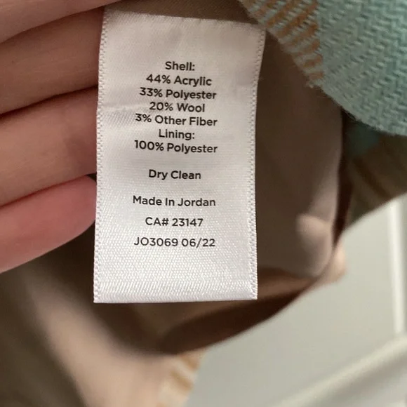 Talbots Wool Blend Lined Skirt Size 14 NWT - Picture 6 of 8